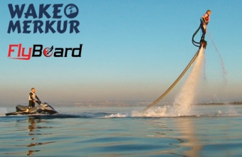 FlyBoard test day, exhibice
